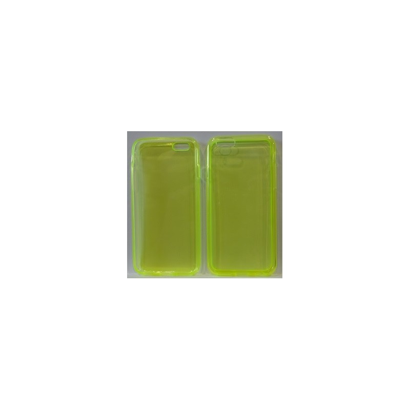Gumenné puzdro zadné iPhone 6, zelené