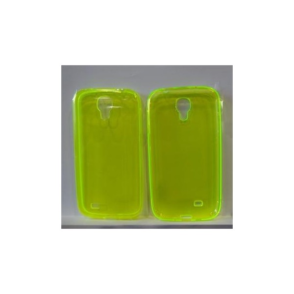 Gumenné puzdro zadné Samsung S4 i9505, zelené