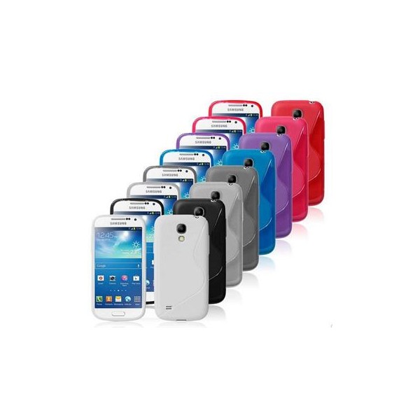 Gumenné puzdro S-Line Samsung Galaxy Core i8260, svetlomodré