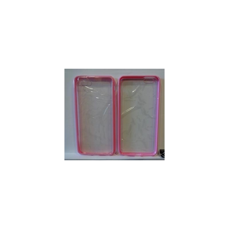Silikonové puzdro TPU priesvitné, zadné iPhone 6 plus, ružové