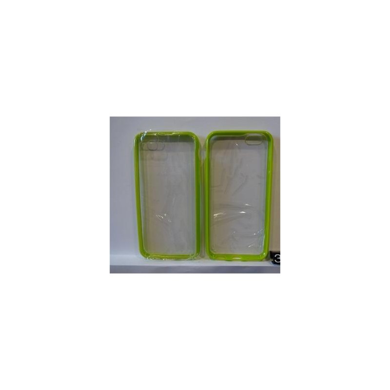 Silikonové puzdro TPU priesvitné, zadné iPhone 6, zelené