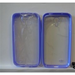 Silikonové puzdro TPU priesvitné, zadné Samsung S4 i9505, fialové