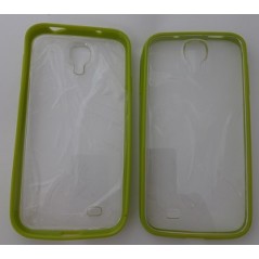 Silikonové puzdro TPU priesvitné, zadné Samsung S4 i9505, zelené