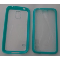 Silikonové puzdro TPU priesvitné, zadné Samsung S5 G900, modré