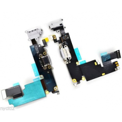 Apple iPhone 6 Plus - Nabíjací Konektor + Jack Konektor + Mikrofón + Flex Kábel (Šedá)