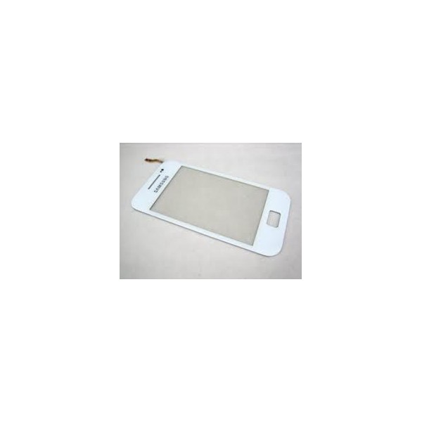 Dotyková plocha sklíčko Samsung Galaxy Ace S5830, biely,  (velký čip) originál