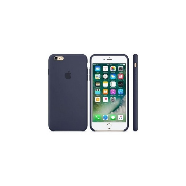 Apple iPhone X / XS silicone case polnočná modrá