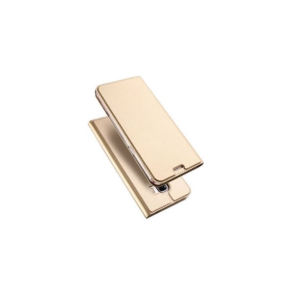 Duxis Book Casse Samsung Galaxy A530 A8 2018 Knížkové púzdro Gold Zlatý
