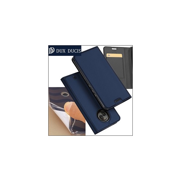 DUX DUCIS Original Book Flip Case Samsung Galaxy A530 A8 2018 Blue Modrý