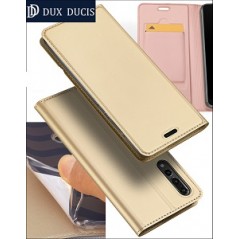 DUX DUCIS Original Book Flip Case Samsung Galaxy A530 A8 2018 Gold Zlatý