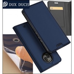 DUX DUCIS Original Book Flip Case Samsung Galaxy G965 S9 Plus Blue Modrý