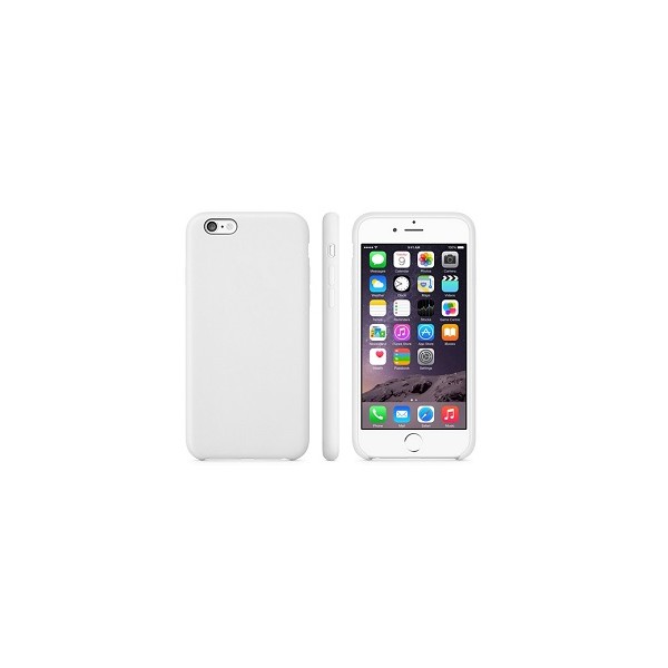 iPhone 6 iPhone 6S Luxury Silicon Case White Biela