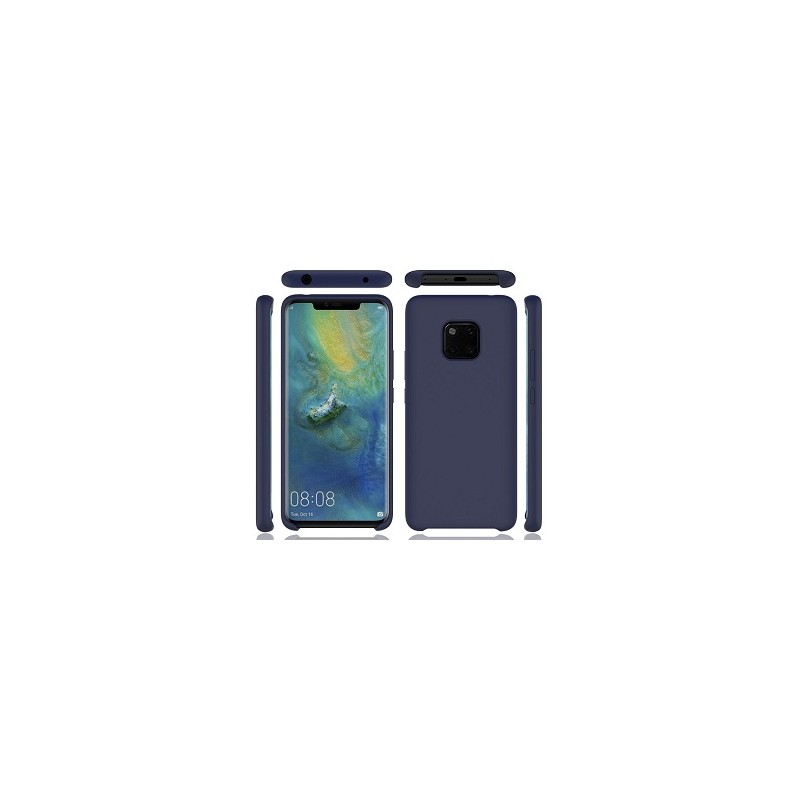 iPhone XS Max Luxury Silicon Case Dark Blue Tmavo Modrá
