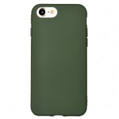 Soft Matte iPhone 6 / 6S Samet Silicon Case Zelená