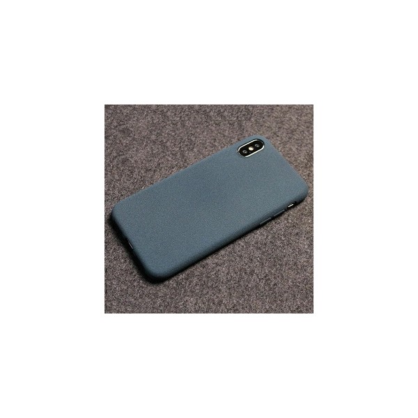 Soft Matte iPhone 6 / 6S Samet Silicon Case Modrá