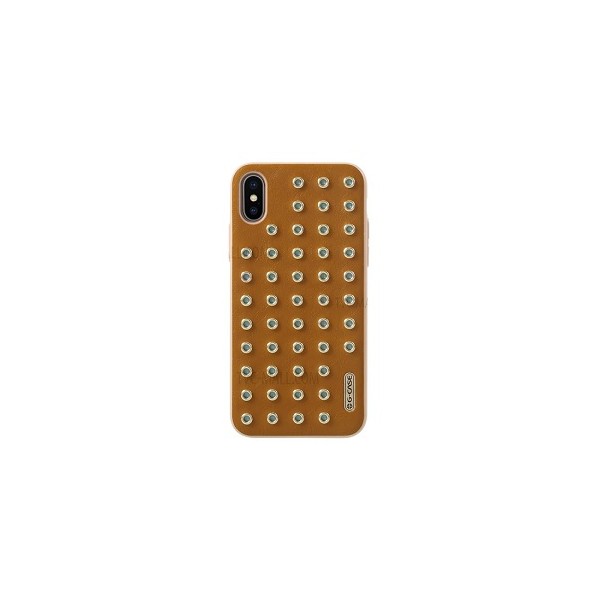 G-Case Dotti Series Leather TPU Case iPhone 7 / 8 Brown