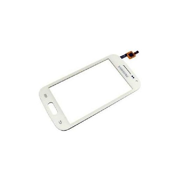 Dotyková plocha sklíčko Samsung Galaxy Ace2 i8160 biely s lepkou originál