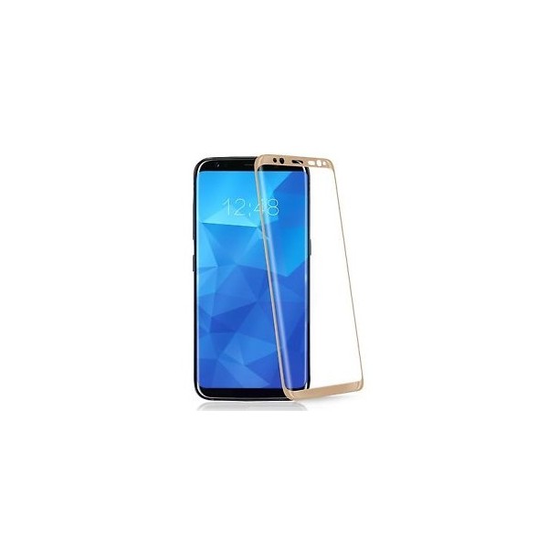 5D Premium Tvrdené sklo Full Cover typ A pre Samsung S8 + Plus G955, zlaté