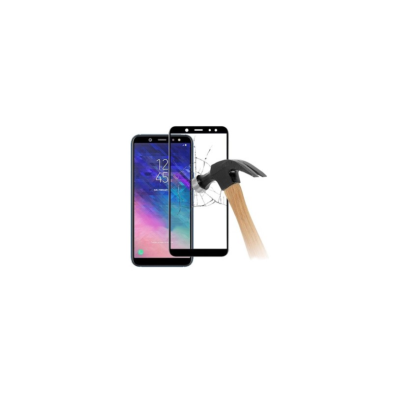 5D Premium Tvrdené sklo Full Cover pre Samsung A7 2017 A720, čierne