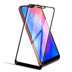 5D Premium Tvrdené sklo Full Cover pre Xiaomi Note 6 Pro, čierne