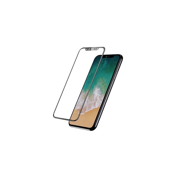 5D Aluminium Tvrdené sklo Full Cover pre iPhone 6, hliníkové okraje