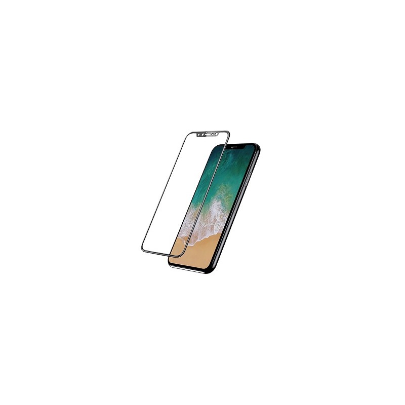 5D Aluminium Tvrdené sklo Full Cover pre iPhone 7, hliníkové okraje