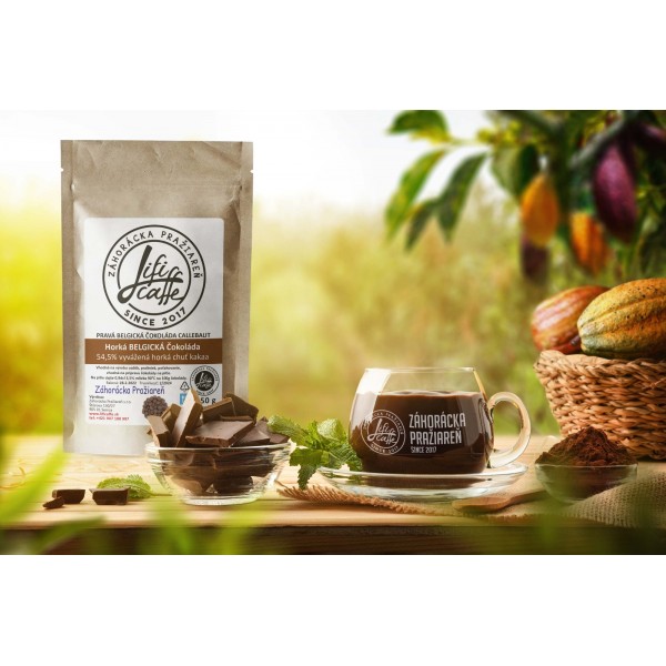 Belgická Čokoláda Horká Callebaut 54,5%