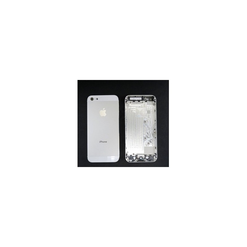 Apple iPhone 5S - Zadný Housing + Malé Diely (White Biely)