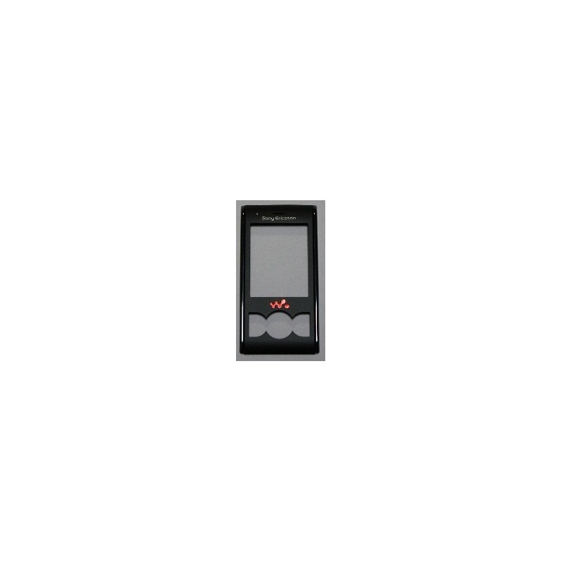 Kryt Sony Ericsson W595 predný, čierno-červený, originál