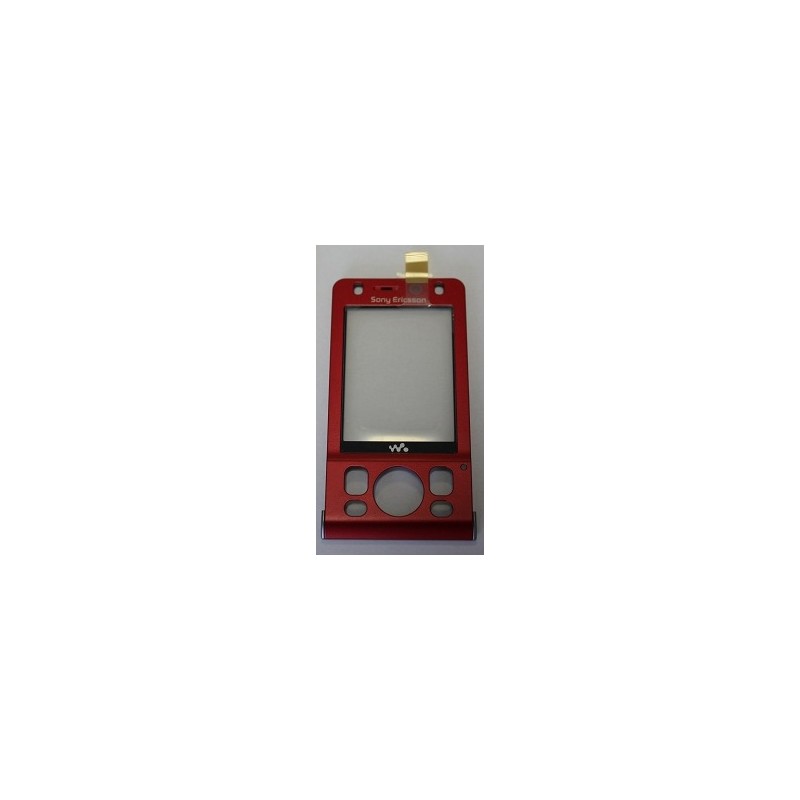 Kryt Sony ericsson W910 predný, červený, originál